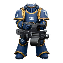 Warhammer The Horus Heresy - Action Figure 1/18 - Ultramarines Legion MKIII Tactical Support Squad Legionary with Heavy Bolter