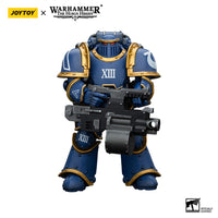 Warhammer The Horus Heresy - Action Figure 1/18 - Ultramarines Legion MKIII Tactical Support Squad Legionary with Heavy Bolter