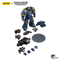 Warhammer The Horus Heresy - Action Figure 1/18 - Ultramarines Legion MKIII Tactical Support Squad Legionary with Heavy Bolter