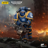 Warhammer The Horus Heresy - Action Figure 1/18 - Ultramarines Legion MKIII Tactical Support Squad Legionary with Heavy Bolter