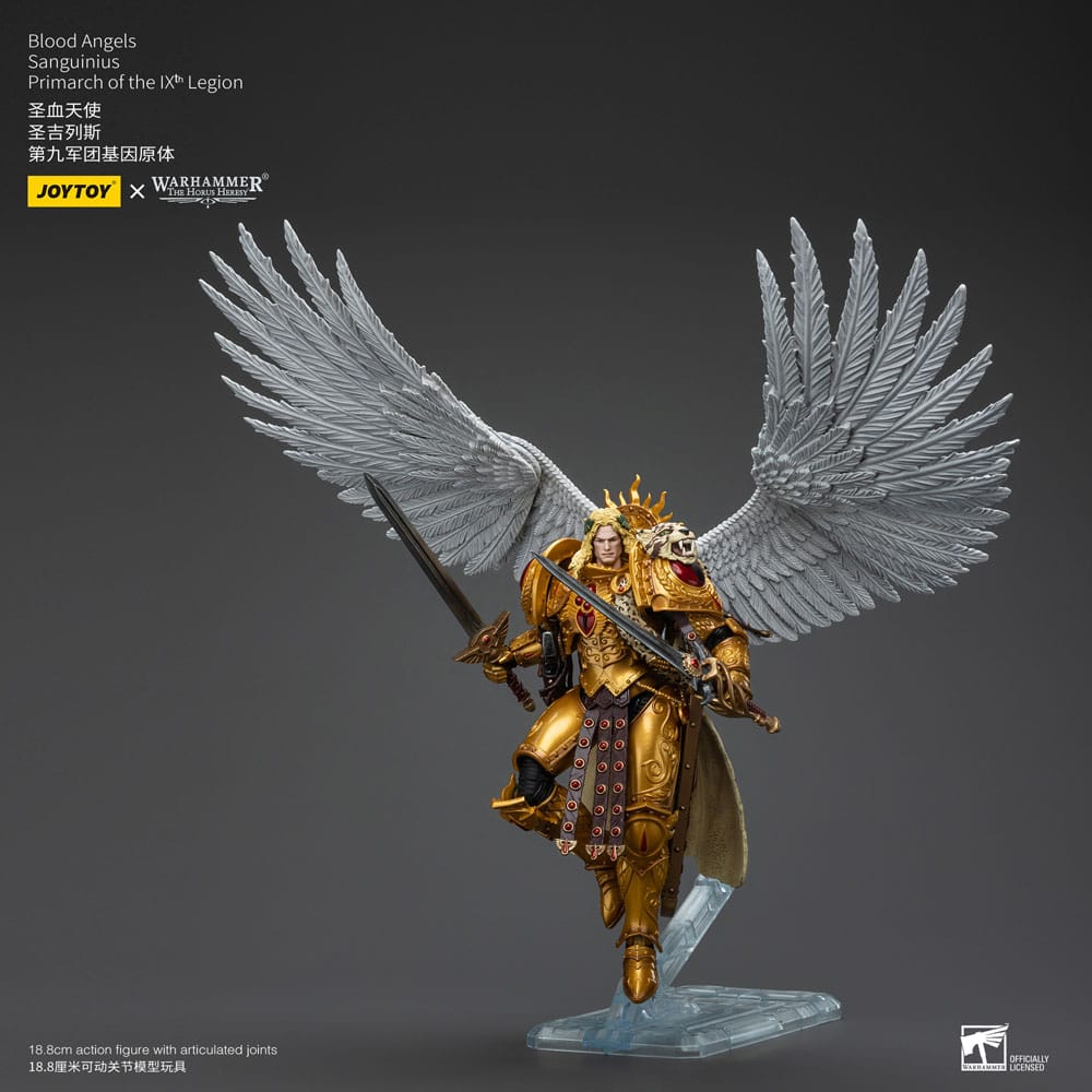 Warhammer The Horus Heresy - Action Figure 1/18 - Blood Angels Sanguinius Primarch of the IXth Legion