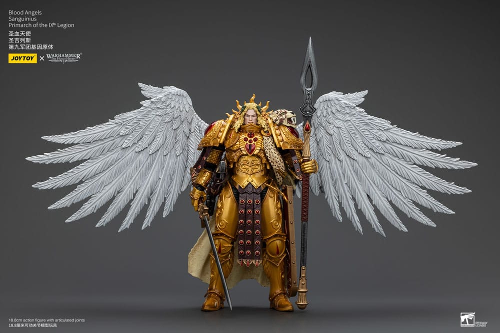 Warhammer The Horus Heresy - Action Figure 1/18 - Blood Angels Sanguinius Primarch of the IXth Legion