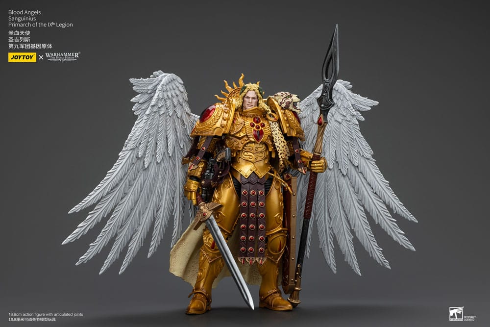 Warhammer The Horus Heresy - Action Figure 1/18 - Blood Angels Sanguinius Primarch of the IXth Legion