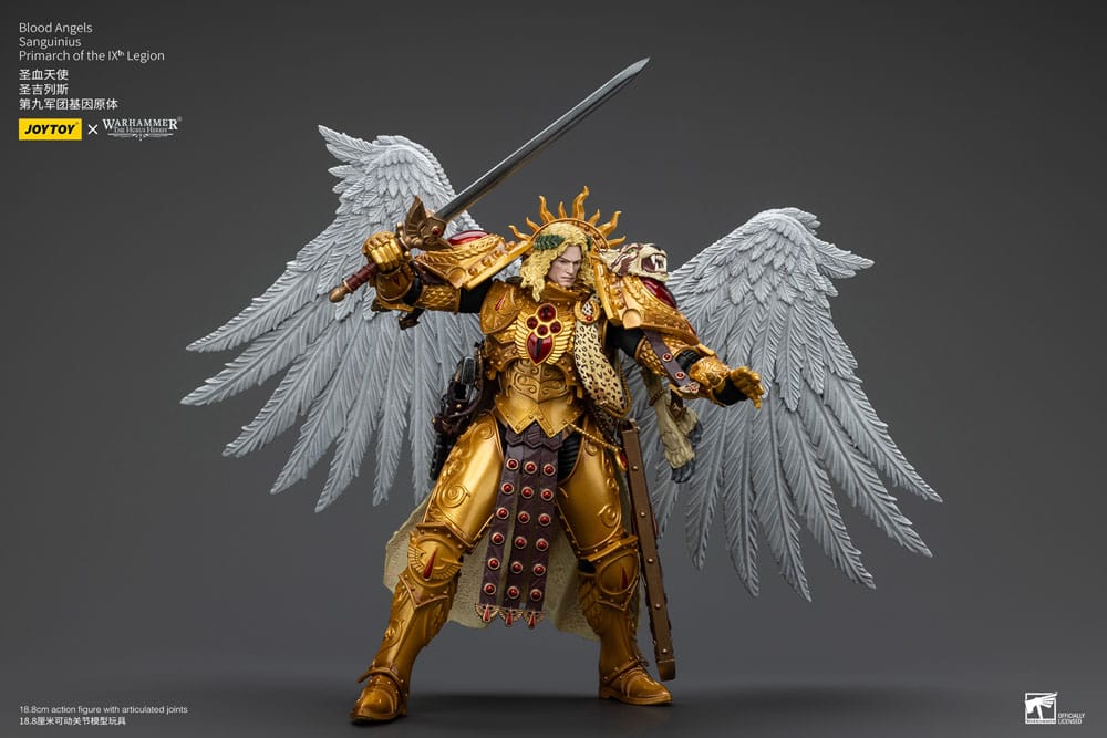Warhammer The Horus Heresy - Action Figure 1/18 - Blood Angels Sanguinius Primarch of the IXth Legion