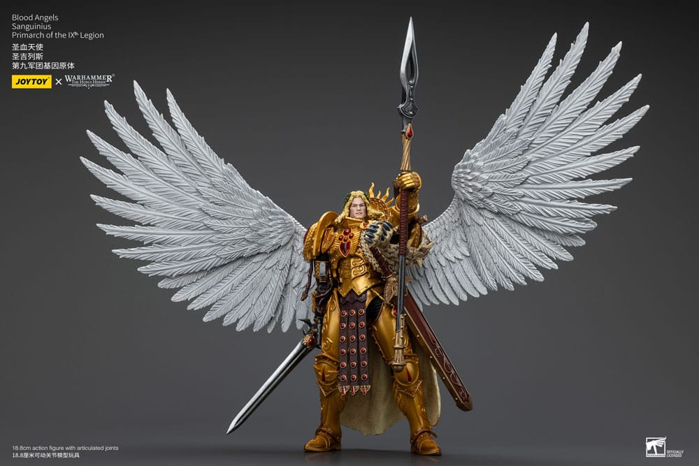 Warhammer The Horus Heresy - Action Figure 1/18 - Blood Angels Sanguinius Primarch of the IXth Legion