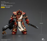 Warhammer The Horus Heresy - Action Figure 1/18 - Blood Angels Crimson Paladins Squad Crimson Paladin with Iliastus Assault Cannon