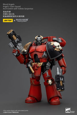 Warhammer The Horus Heresy - Action Figure 1/18 - Blood Angels Angel's Tears Squad Arch-Erelim with Volkite Serpentas