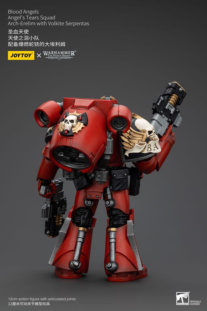 Warhammer The Horus Heresy - Action Figure 1/18 - Blood Angels Angel's Tears Squad Arch-Erelim with Volkite Serpentas