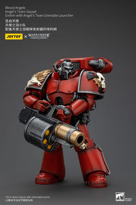 Warhammer The Horus Heresy - Action Figure 1/18 - Blood Angels Angel's Tears Squad Erelim with Angel's Tears Grenade Launcher