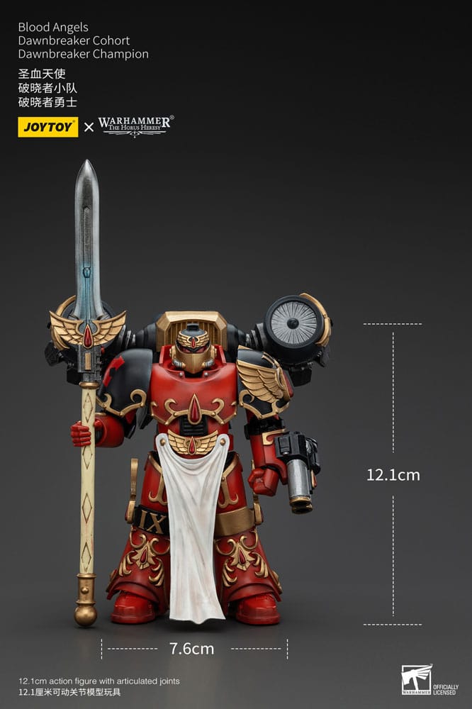 Warhammer The Horus Heresy - Action Figure 1/18 - Blood Angels Raldoron First Captain of the Blood Angels
