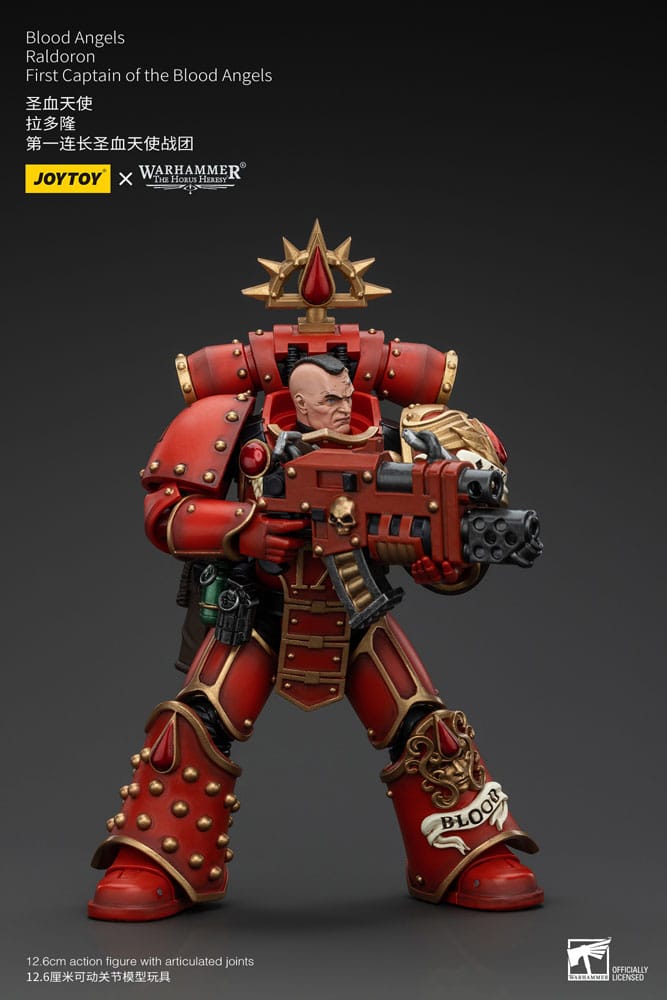 Warhammer The Horus Heresy - Action Figure 1/18 - Blood Angels Raldoron First Captain of the Blood Angels