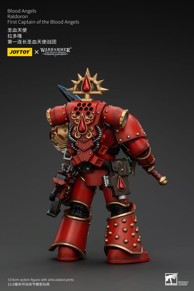 Warhammer The Horus Heresy - Action Figure 1/18 - Blood Angels Raldoron First Captain of the Blood Angels