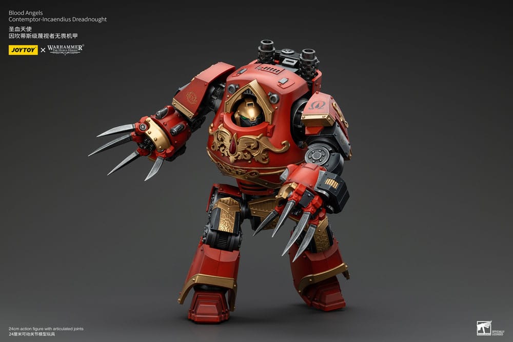 Warhammer The Horus Heresy - Action Figure 1/18 - Blood Angels Contemptor-Incaendius Dreadnought