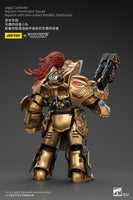 Warhammer The Horus Heresy Action Figure 1/18 Legio Custodes Aquilon Terminator Squad Aquilon with twin-linked Adrathic Destructor 14 cm