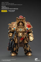 Warhammer The Horus Heresy Action Figure 1/18 Legio Custodes Aquilon Terminator Squad Aquilon with twin-linked Adrathic Destructor 14 cm