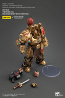 Warhammer The Horus Heresy Action Figure 1/18 Legio Custodes Aquilon Terminator Squad Aquilon with twin-linked Adrathic Destructor 14 cm