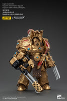 Warhammer The Horus Heresy Action Figure 1/18 Legio Custodes Aquilon Terminator Squad Aquilon with Infernus Firepike 14 cm