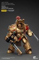 Warhammer The Horus Heresy Action Figure 1/18 Legio Custodes Aquilon Terminator Squad Aquilon with Infernus Firepike 14 cm