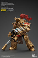 Warhammer The Horus Heresy Action Figure 1/18 Legio Custodes Aquilon Terminator Squad Aquilon with Infernus Firepike 14 cm