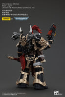 Warhammer 40K - Action Figure - Chaos Space Marines Black Legion Chosen with Plasma Pistol and Power Axe