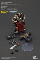 Warhammer 40K - Actionfigure - Chaos Space Marines Black Legion Chosen with Bolt Pistol and Power Fist