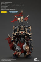 Warhammer 40K - Actionfigure - Chaos Space Marines Black Legion Chosen Champion with bolter and power maul