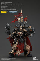 Warhammer 40K - Actionfigure - Chaos Space Marines Black Legion Chosen Champion with bolter and power maul