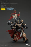 Warhammer 40K - Actionfigure - Chaos Space Marines Black Legion Chosen Champion with bolter and power maul