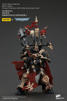 Warhammer 40K - Actionfigure - Chaos Space Marines Black Legion Chosen Champion with bolter and power maul