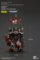 Warhammer 40K - Actionfigure - Chaos Space Marines Black Legion Chosen Champion with bolter and power maul