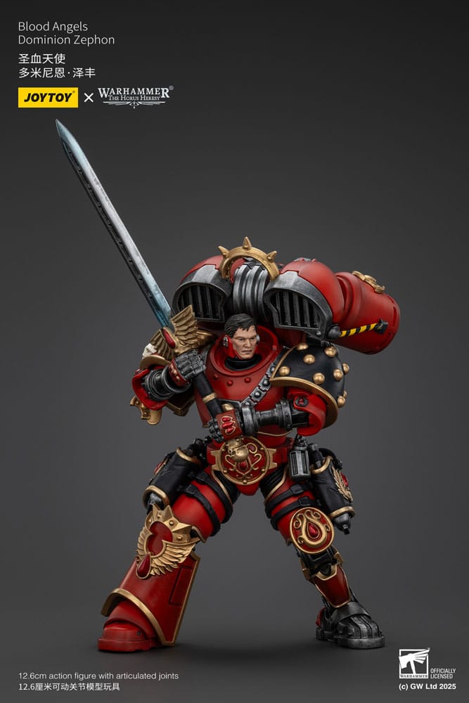 Warhammer The Horus Heresy Action Figure Blood Angels Dominion Zephon 20 cm