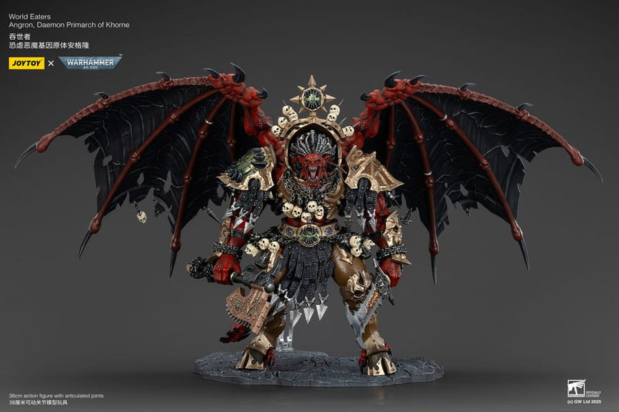Warhammer 40k Actionfigure - World Eaters Angron Daemon Primarch of Khorne 48 cm