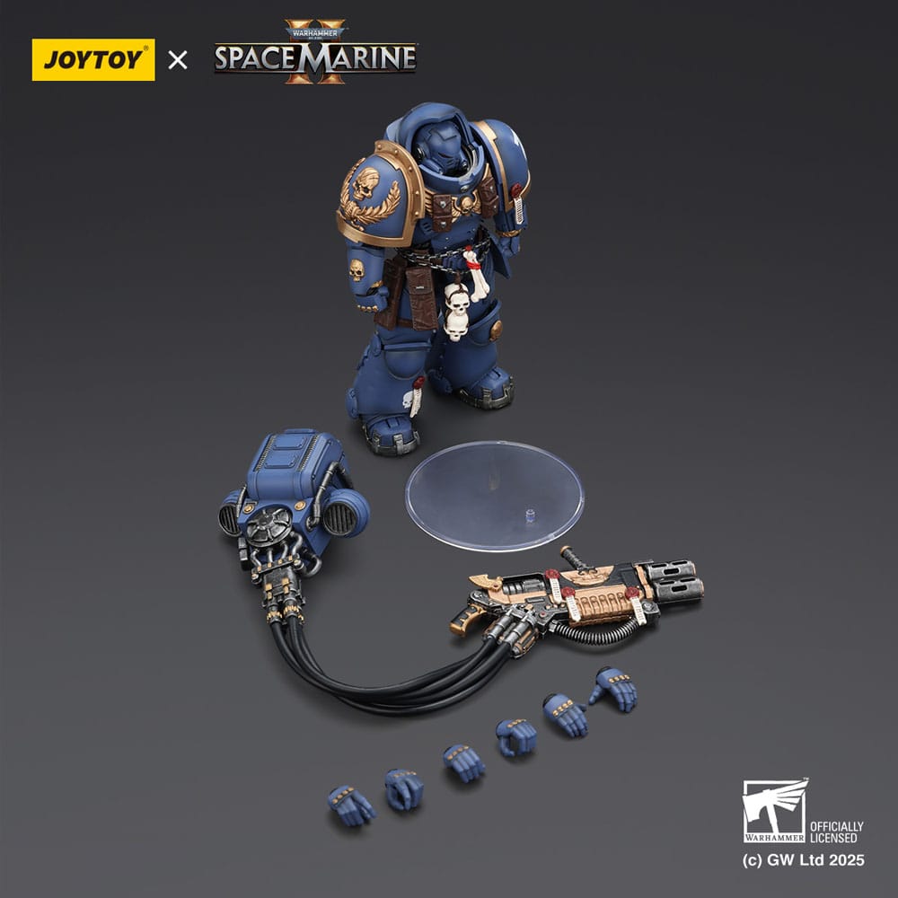 Warhammer 40,000: Space Marine 2 Action Figure Ultramarines Heavy Artificer Armor with Relic Multi-Melta 13 cm