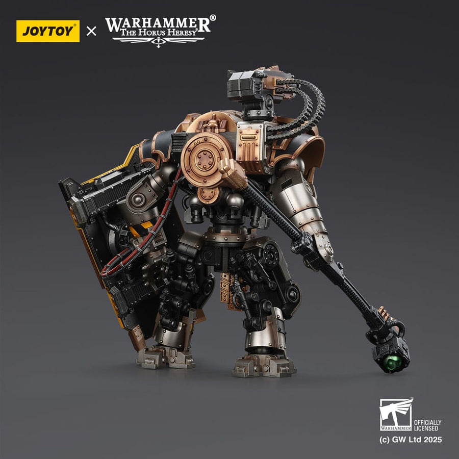 Warhammer The Horus Heresy Action Figure Iron Warriors Iron Circle Domitar-Ferrum Class Battle-automata with Karceri Battle Shield 24 cm