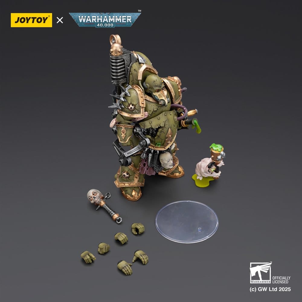 Warhammer 40,000 Action Figure Death Guard Foul Blight spawn with Plague Sprayer 12 cm
