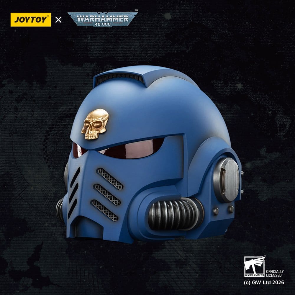 Warhammer 40,000 Captain MkX Helmet Ultramarines 30 cm