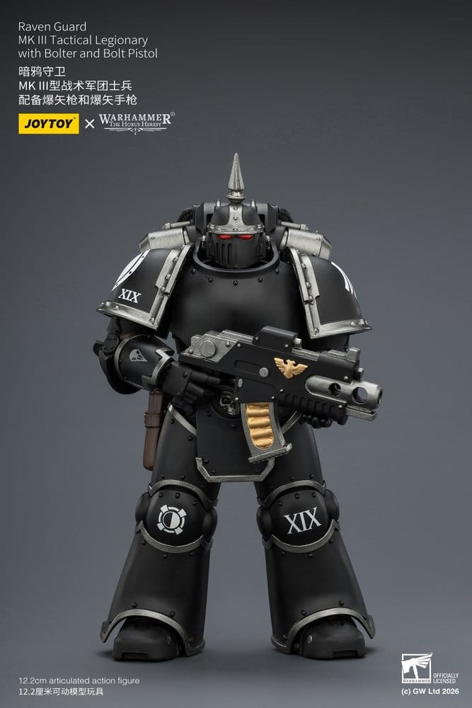 Warhammer 40,000 Action Figure Raven Guard MK III Tactical Legionary 12 cm