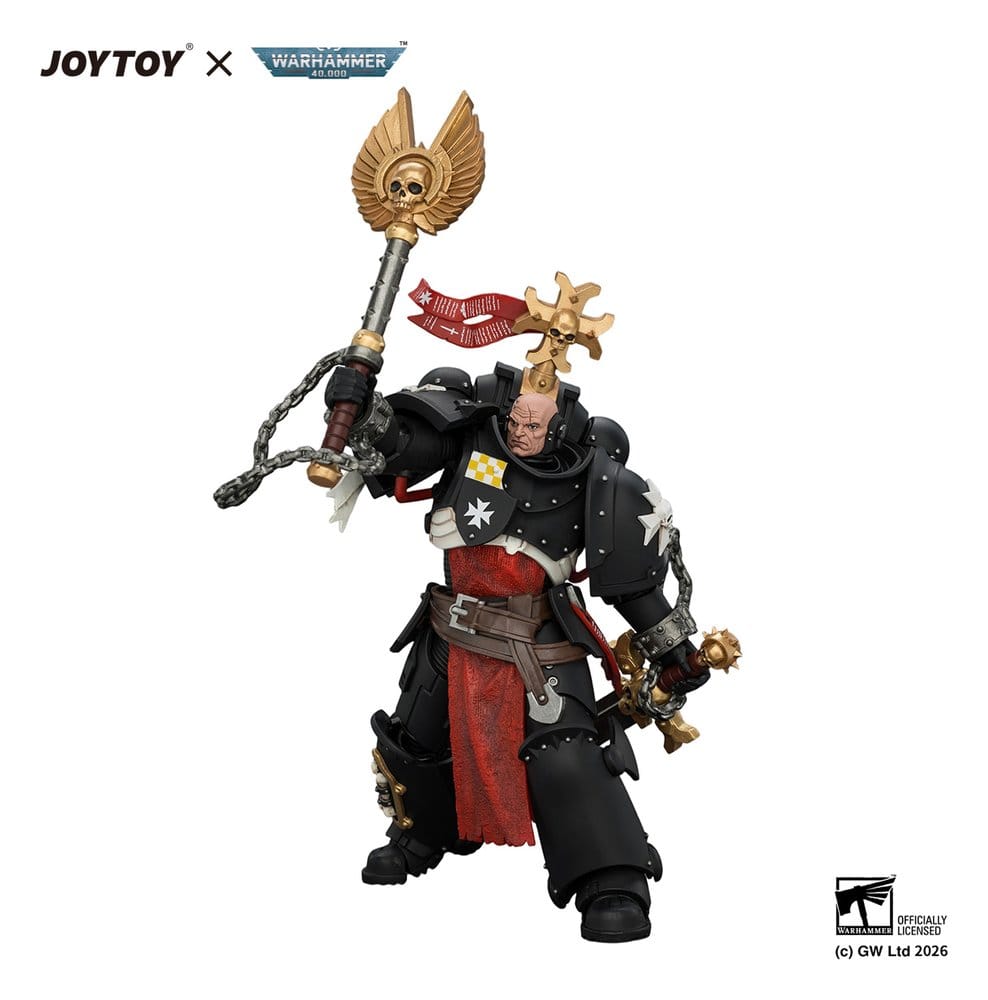 Warhammer Action Figure Black Templars Execrator 1 12 cm