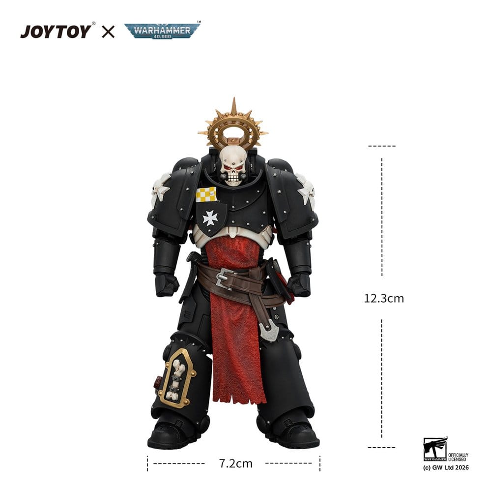 Warhammer Action Figure Black Templars Execrator 2 12 cm
