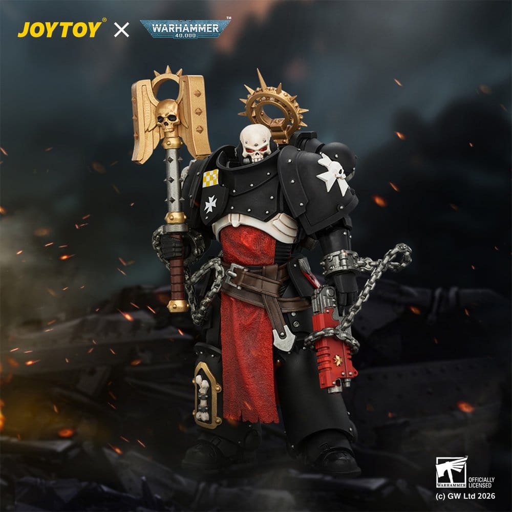 Warhammer Action Figure Black Templars Execrator 2 12 cm