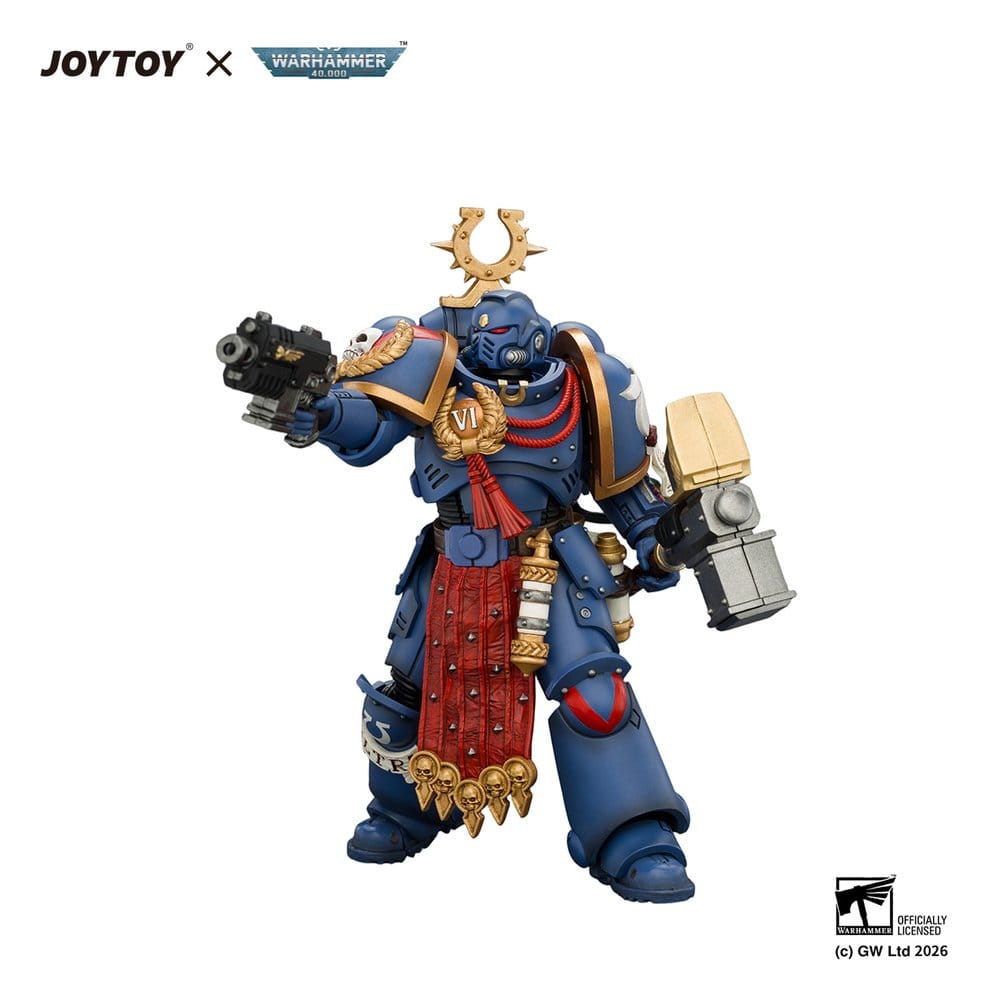 Warhammer Action Figure Ultramarines Ferren Areios 12 cm