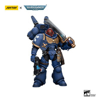 Warhammer 40K - Action Figure 1/18 - Ultramarines Jump Pack Intercessors Sergeant With Plasma Pistol And Power Sword