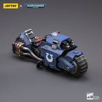 Warhammer 40k Vehicle 1/18 Ultramarines Outrider Bike 22 cm