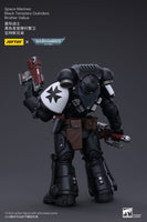 Warhammer 40k Action Figure 1/18 Space Marines Black Templars Outriders Brother Valtus 14 cm