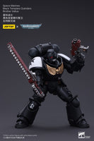 Warhammer 40k Action Figure 1/18 Space Marines Black Templars Outriders Brother Valtus 14 cm