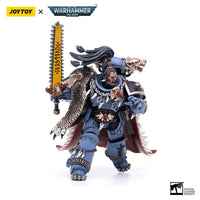 Warhammer 40k Action Figure 1/18 Space Wolves Ragnar Blackmane 13 cm