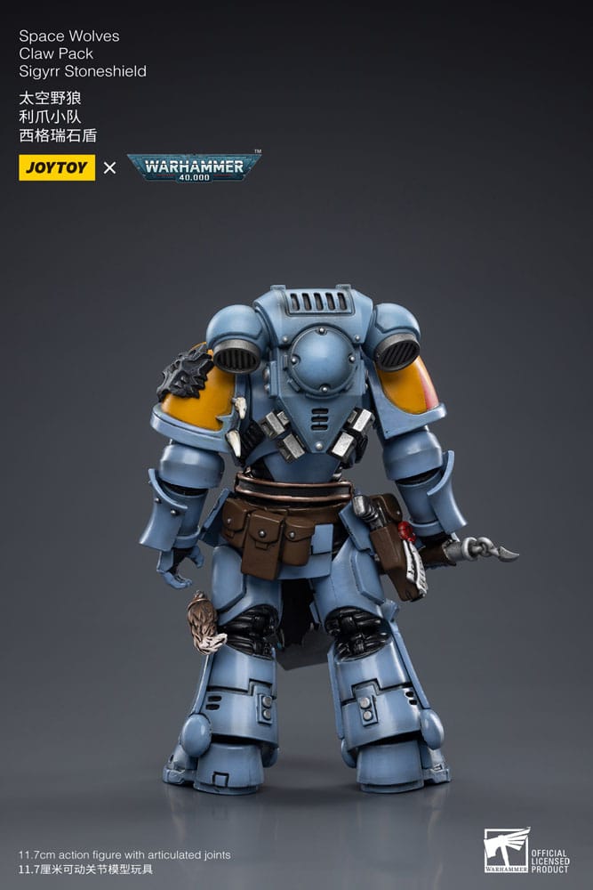 Warhammer 40K - Action Figure 1/18 - Space Wolves Claw Pack Sigyrr Stoneshield