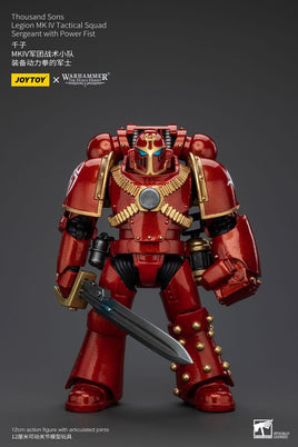 Warhammer The Horus Heresy - Action Figure 1/18 - Thousand Sons Legion MK IV Tactical Squad Sergeant with Power Fist