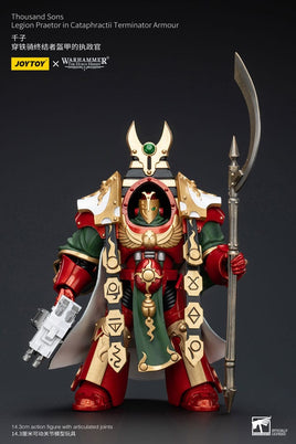 Warhammer The Horus Heresy - Action Figure 1/18 - Thousand sons Legion Praetor in Cataphractii Terminator Armour