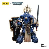 Warhammer 40K - Action Figure 1/18 - Ultramarines Primaris Captain with Relic Shield and Power Sword